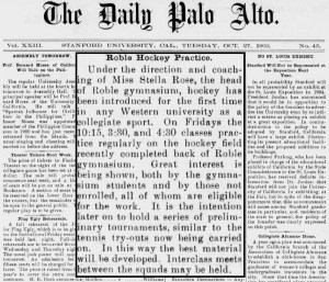 stanford oct 27 1903