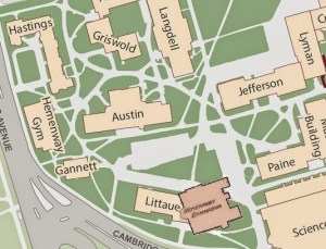 Harvard Campus superimpose